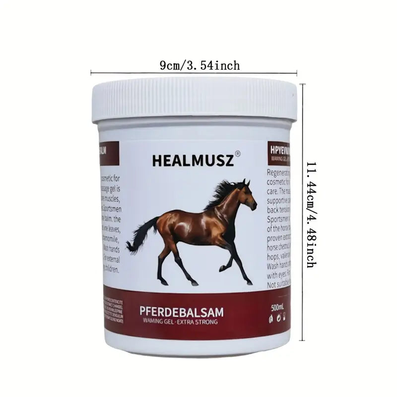 Healmusz™ Horse Balm Gel for Joint, Arthritis Pain - 500gm