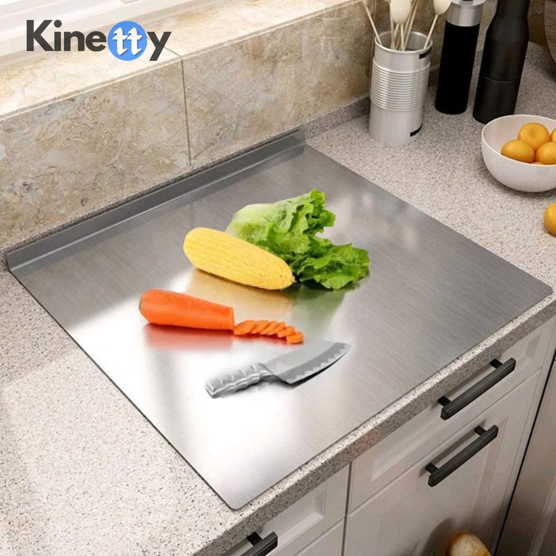 Multipurpose Stainless Steel Chopping Board (35x31cm)