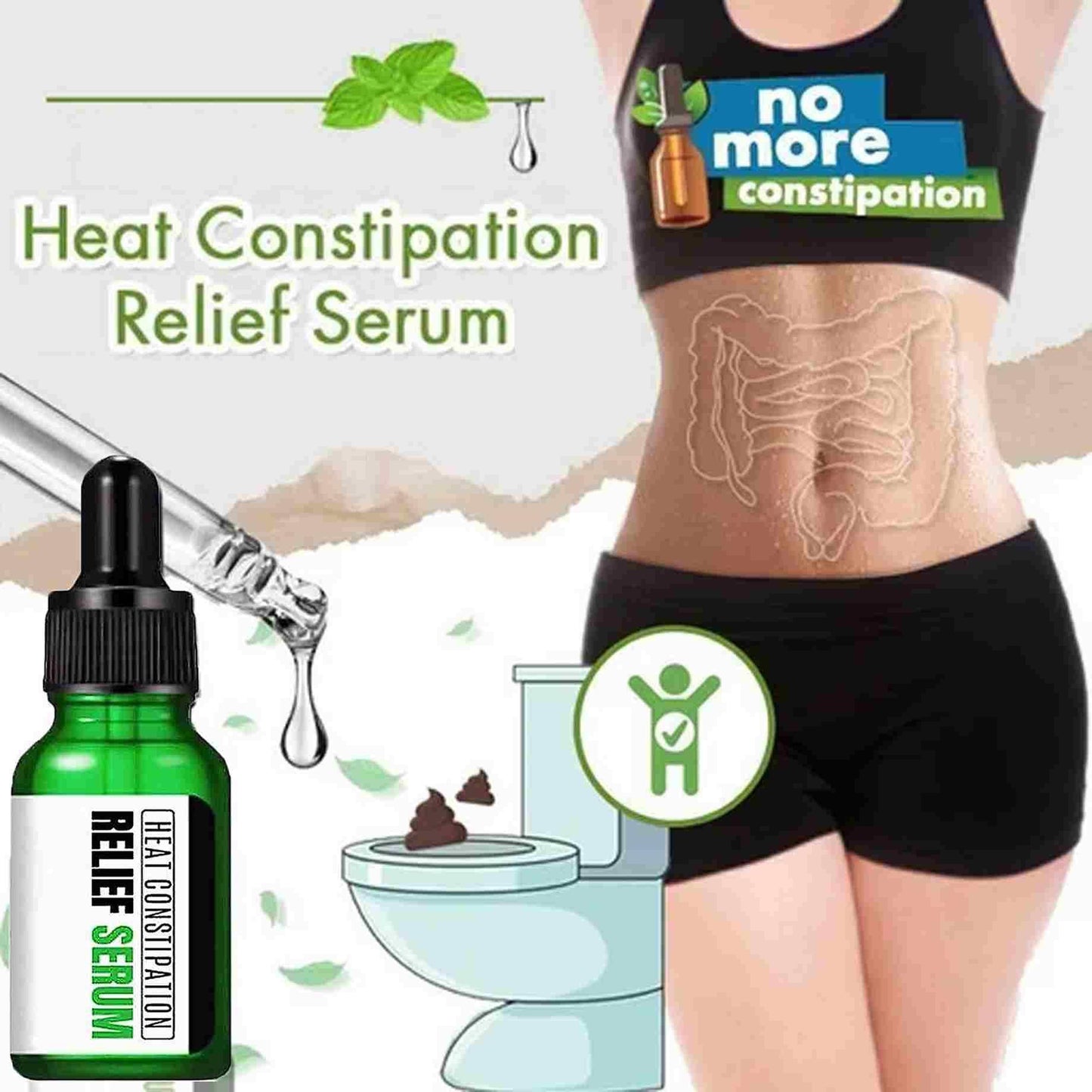 Heat Constipation Relief Serum 50 ML (Buy 1 Get 1 Free)