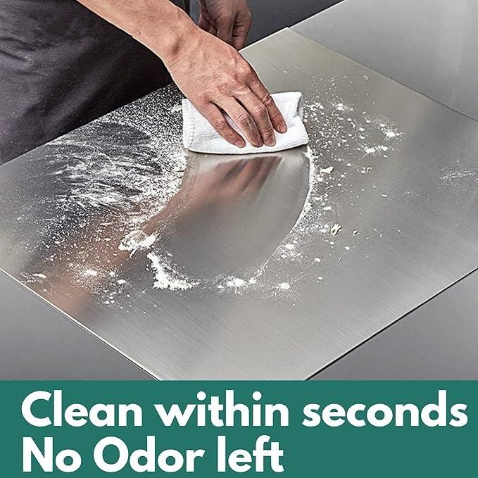 Multipurpose Stainless Steel Chopping Board (35x31cm)