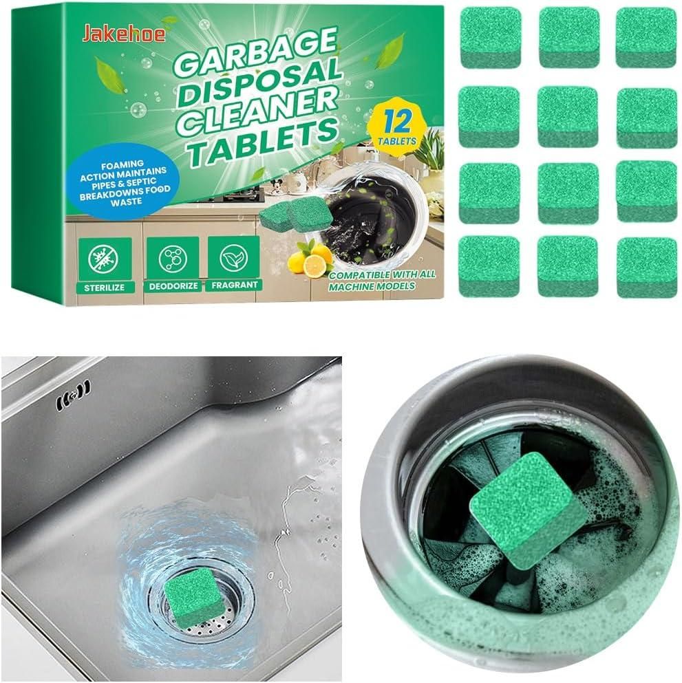 Garbage Disposal Cleaner Tablets (Pack of 12)