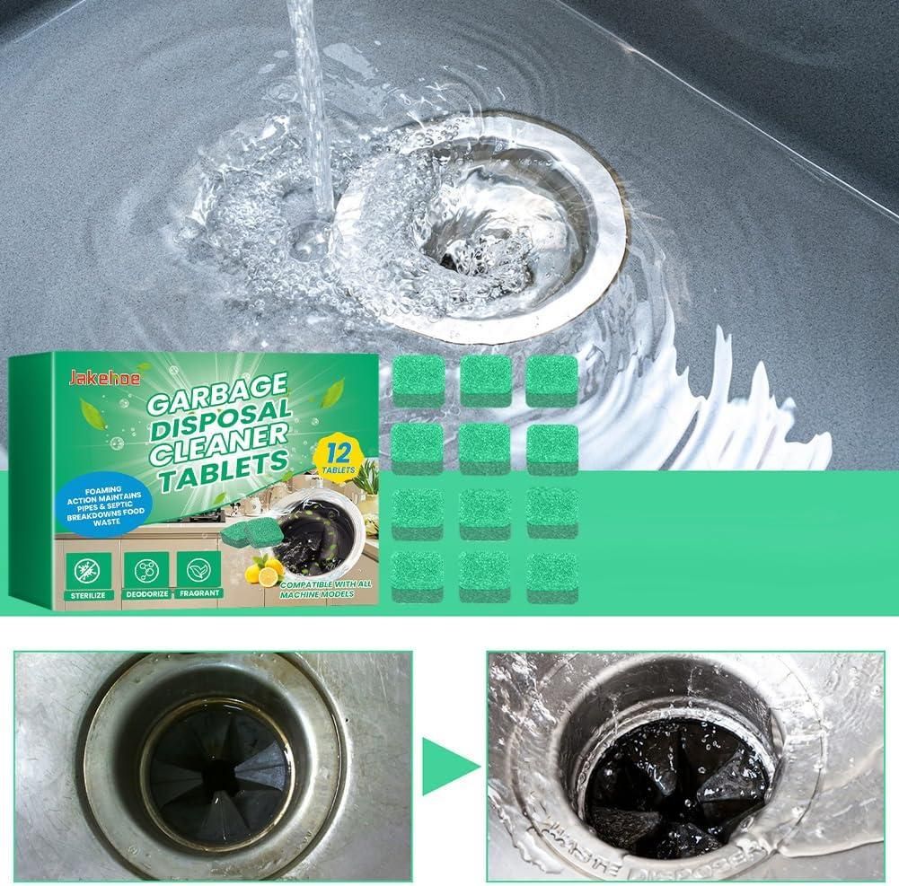 Garbage Disposal Cleaner Tablets (Pack of 12)