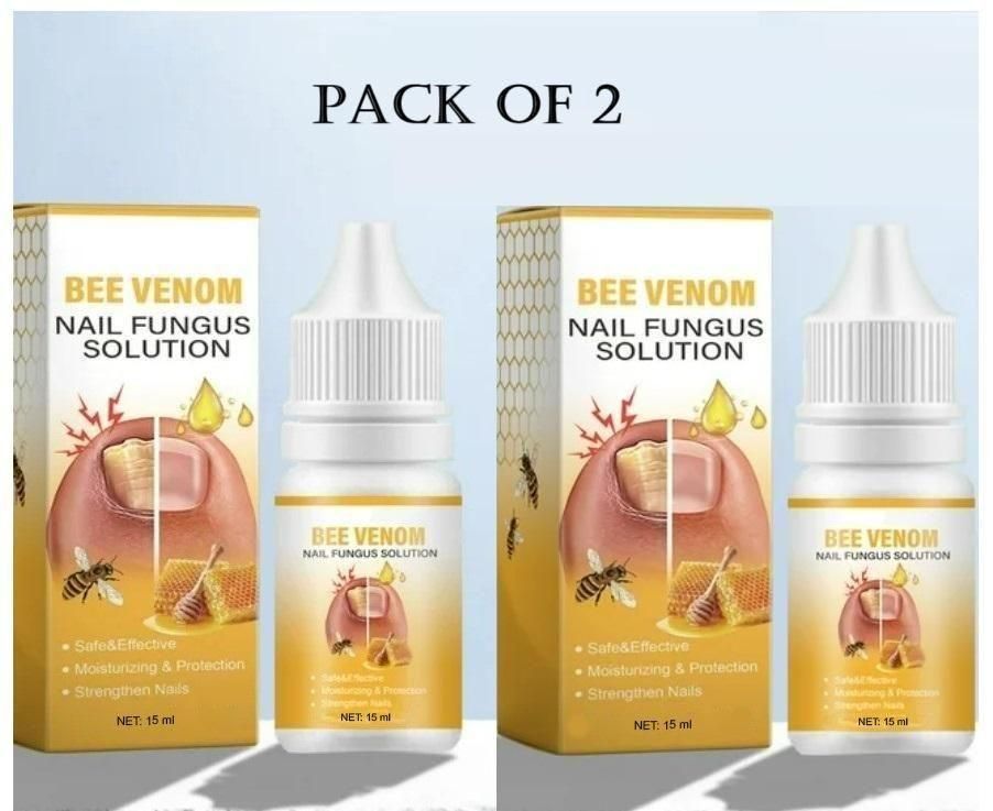 Bee Venom Nail Fungus Solution 10ml Each (BUY 1 GET 1 FREE)