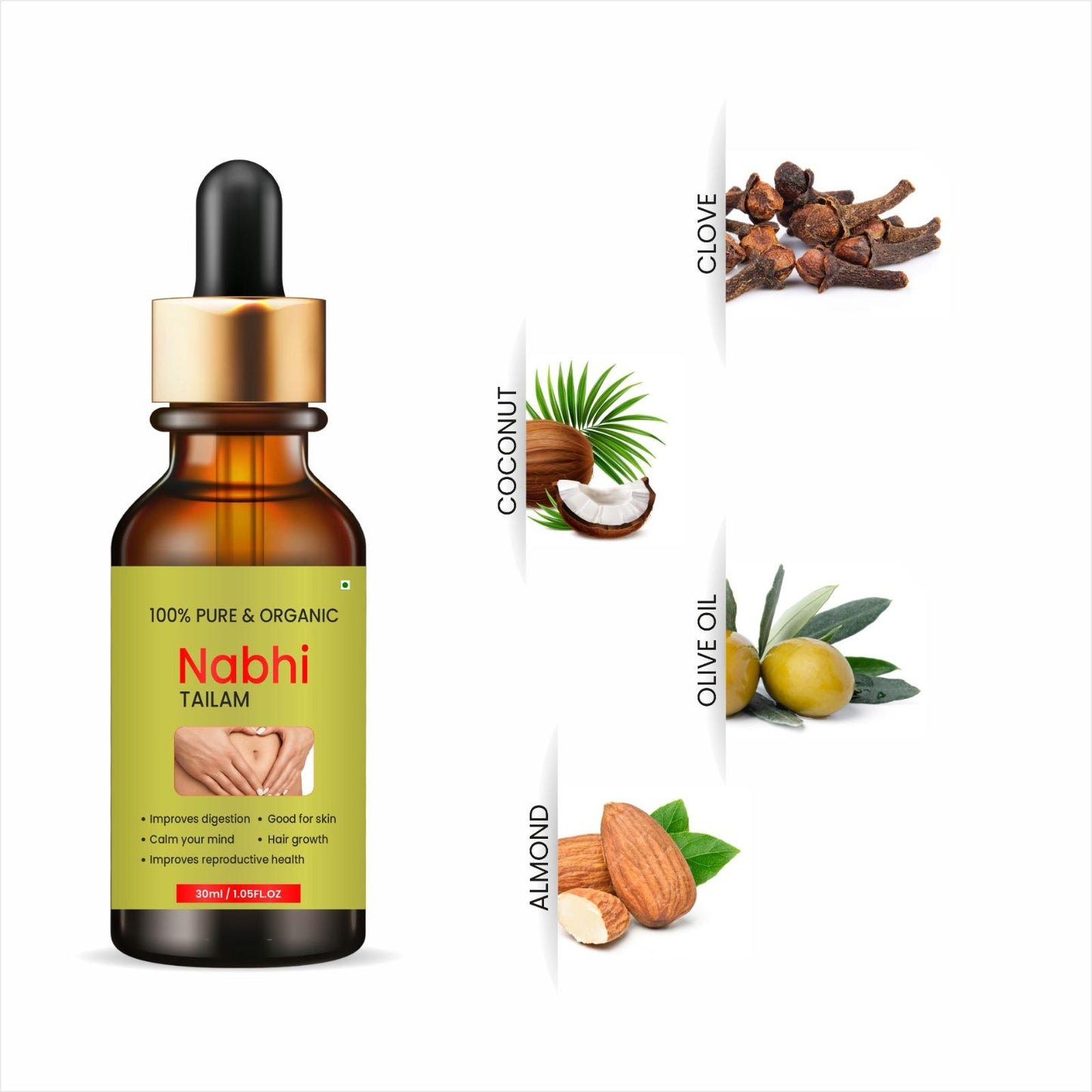 Ramban Ayurvedic Nabhi Oil (Buy 1 Get 1 Free)