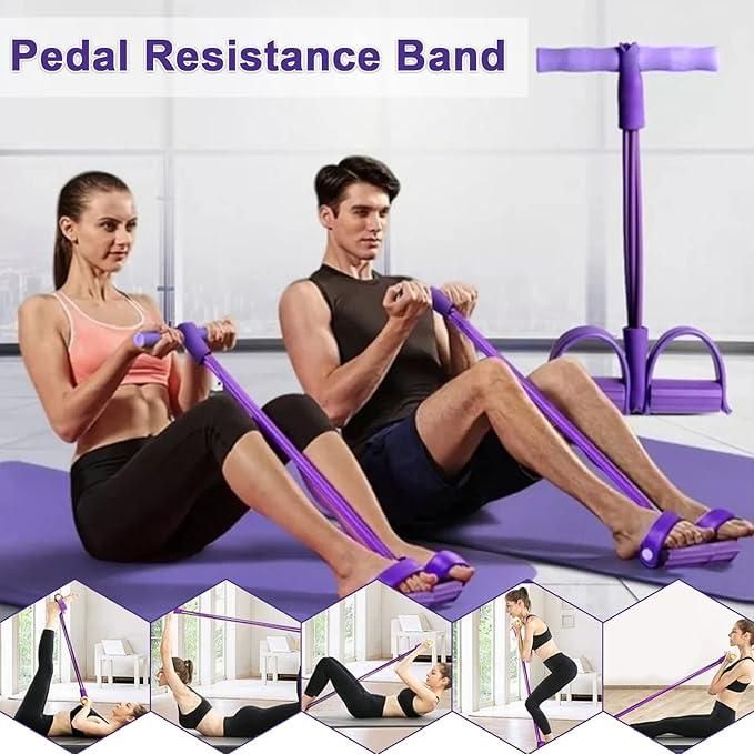 FlexDuo - Yoga Pedal Puller Resistance Band