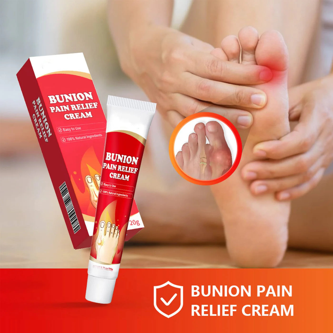 Bunion Pain Relief Cream (Buy 1 Get 1 Free)