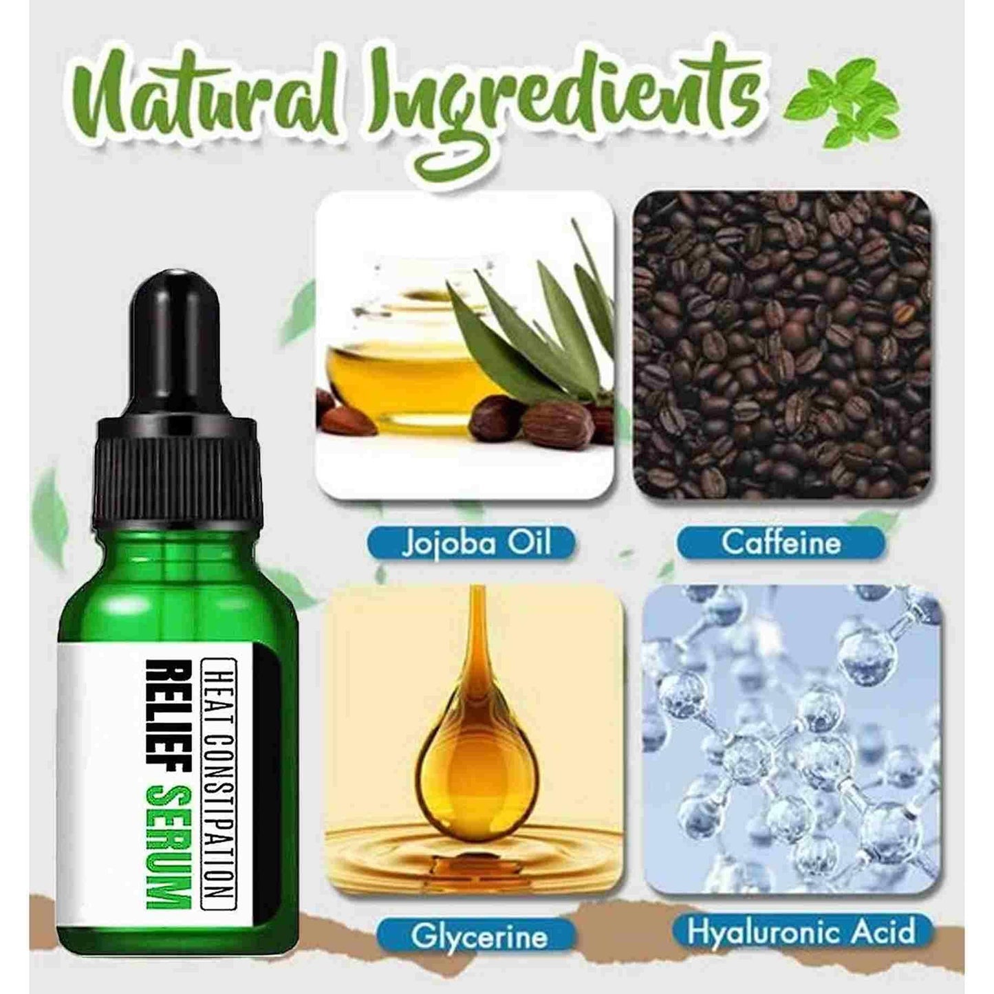 Heat Constipation Relief Serum 50 ML (Buy 1 Get 1 Free)