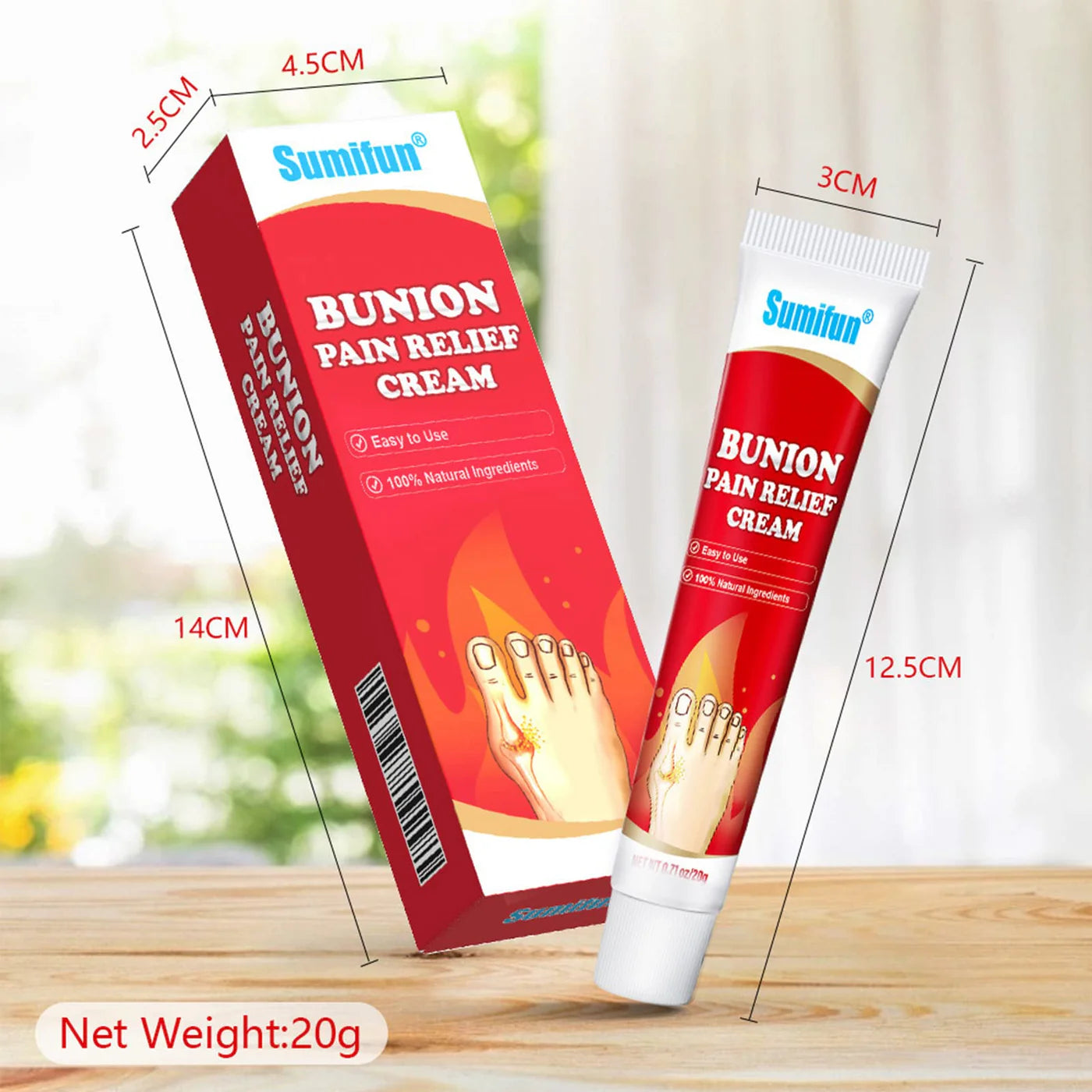 Bunion Pain Relief Cream (Buy 1 Get 1 Free)
