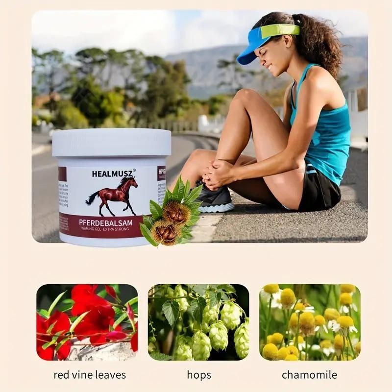 Healmusz™ Horse Balm Gel for Joint, Arthritis Pain - 500gm