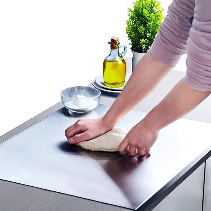 Multipurpose Stainless Steel Chopping Board (35x31cm)