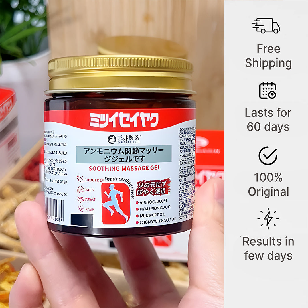 QuickRelief™ - Japanese Instant Pain Relief Soothing Massage Gel 🌸✨ (Buy 1 Get 1 Free🔥)