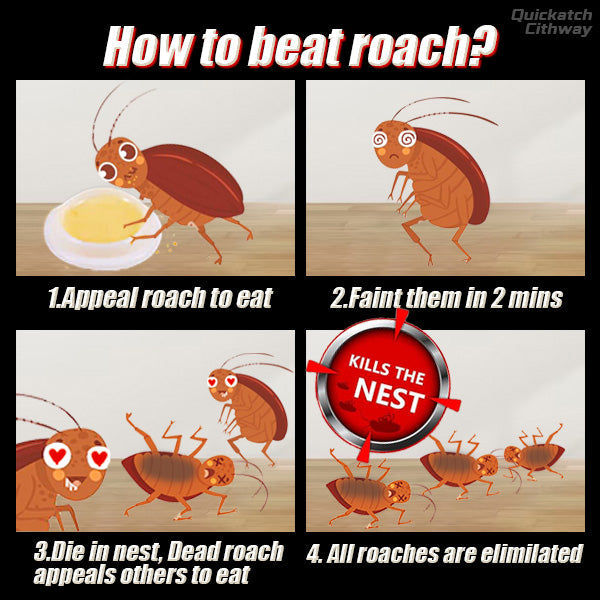 QUICKATCH™ Cockroach Killer Gel