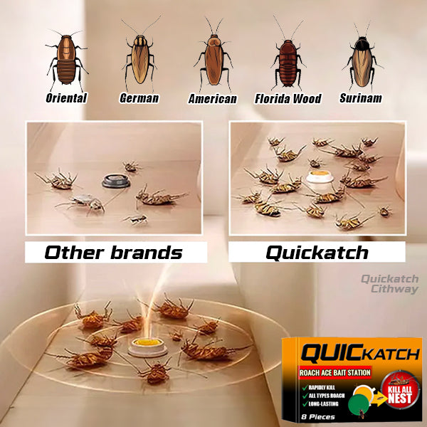 QUICKATCH™ Cockroach Killer Gel