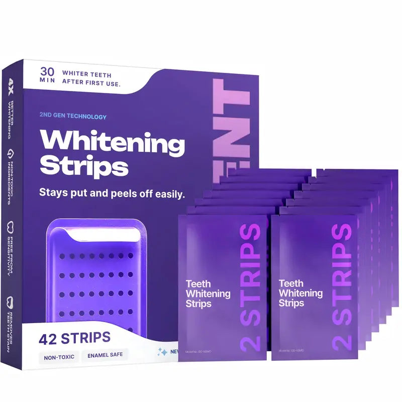 Purple™ Teeth Whitening Strips (42 strips)