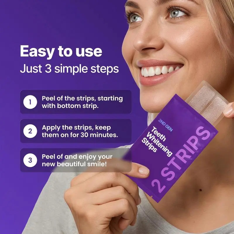 Purple™ Teeth Whitening Strips (42 strips)
