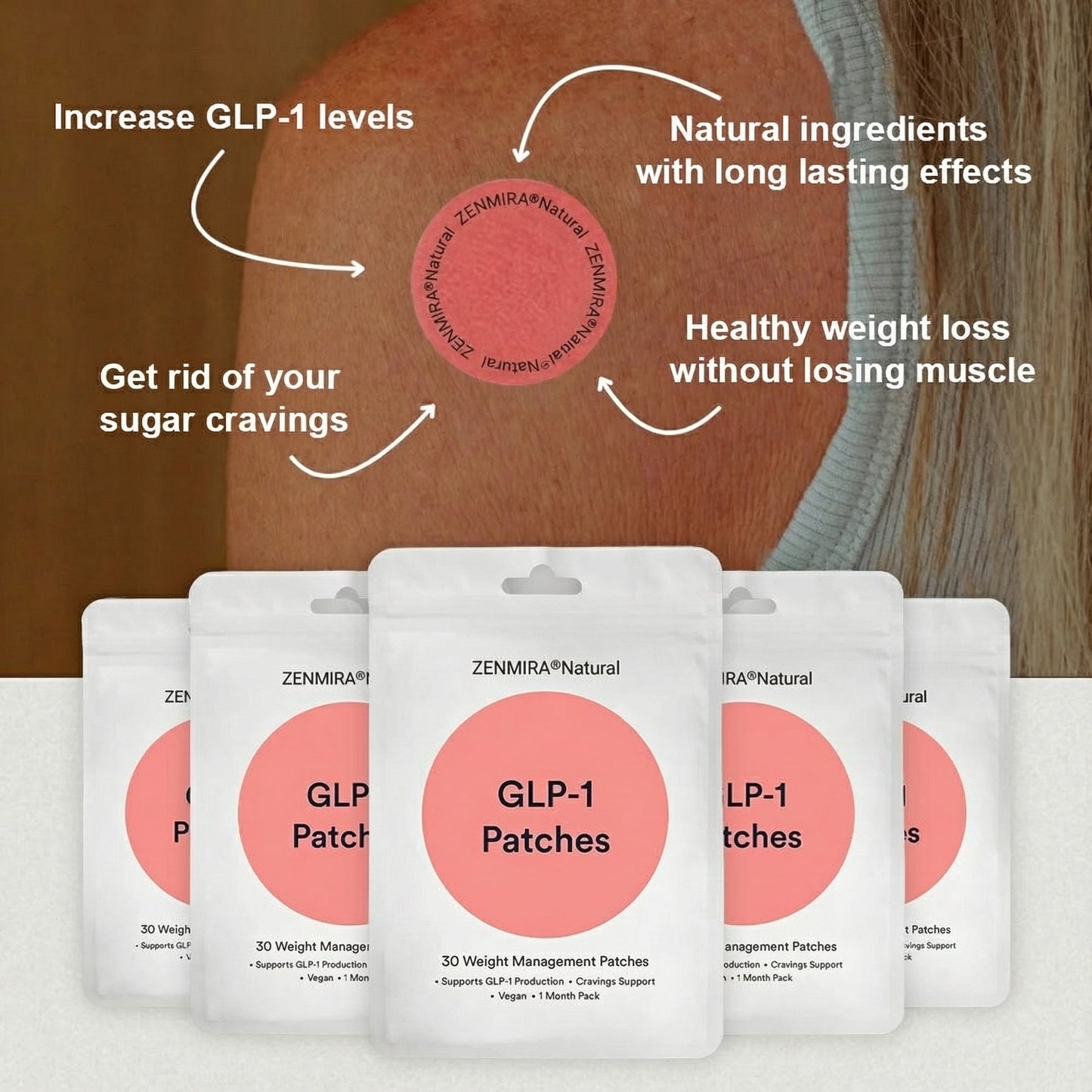 Weightloss Patch – Support Appetite Control & Weight Loss(Pack of 30)