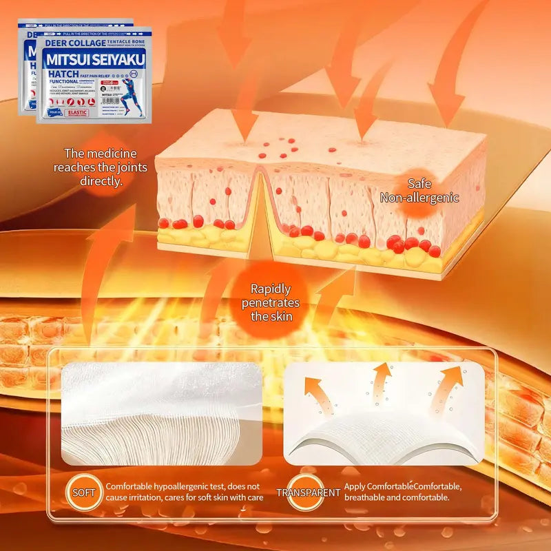 Japanese™ Pain Relief Patch (Pack of 10)