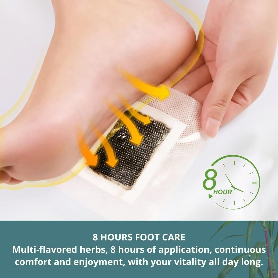 Detox Foot Pads Offer Overnight Toxin Reduction (Pack of 10)