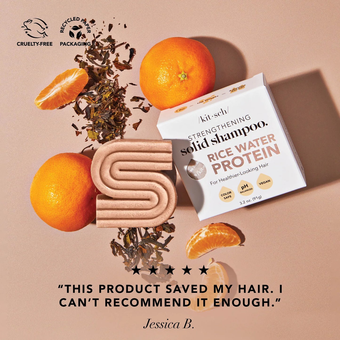 Rice Water Shampoo Bar (Buy 1 Get 2 FREE)
