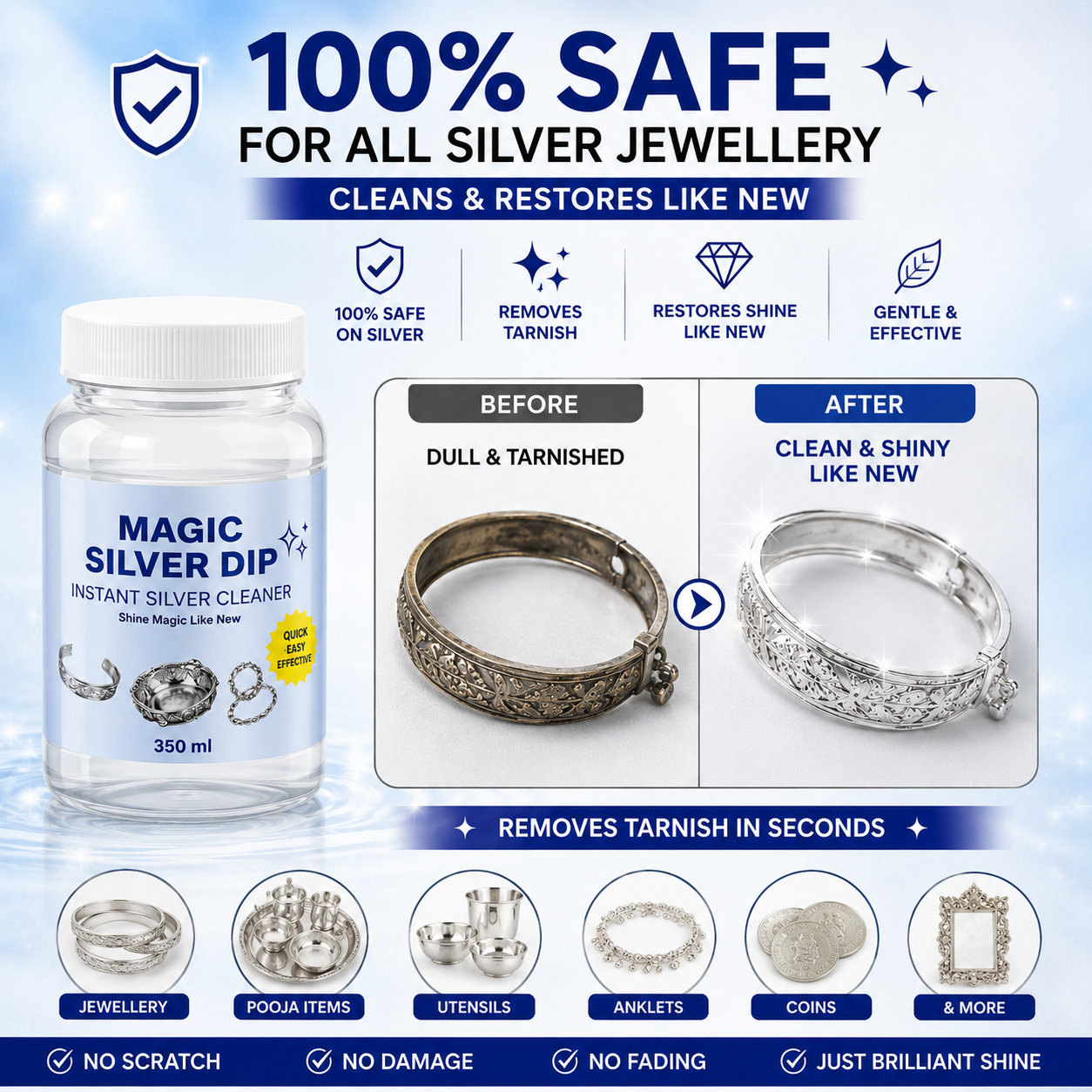 Magic Silver Dip™ – Instant Silver Cleaner 350 ml