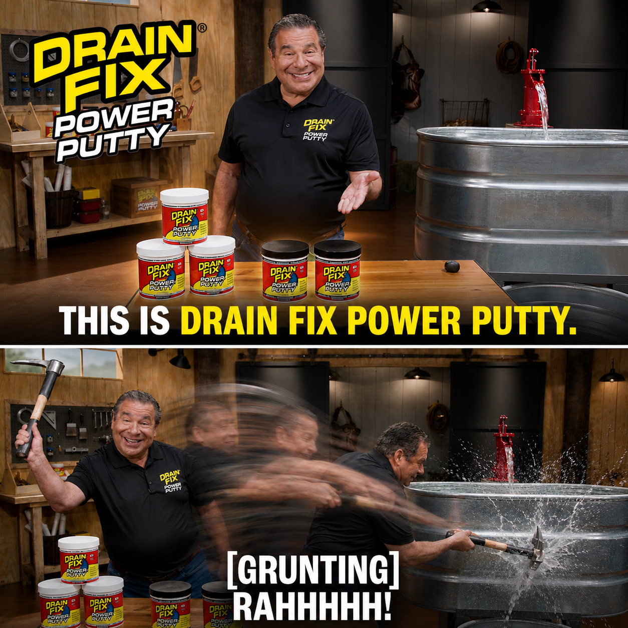 Drain Fix™ Power Putty – Instant Waterproof Sealant for Leaks, Cracks & Repairs