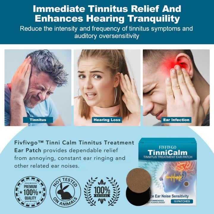Fivfivgo™  Tinnitus Treatment Ear Patch (Pack of 10)