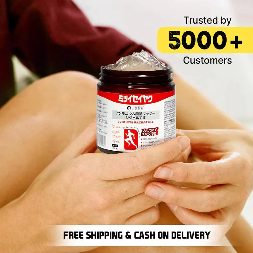 Japanese Ayurvedic Massage Gel for Joint & Muscle Pain Relief (Buy 1 Get 1 Free)
