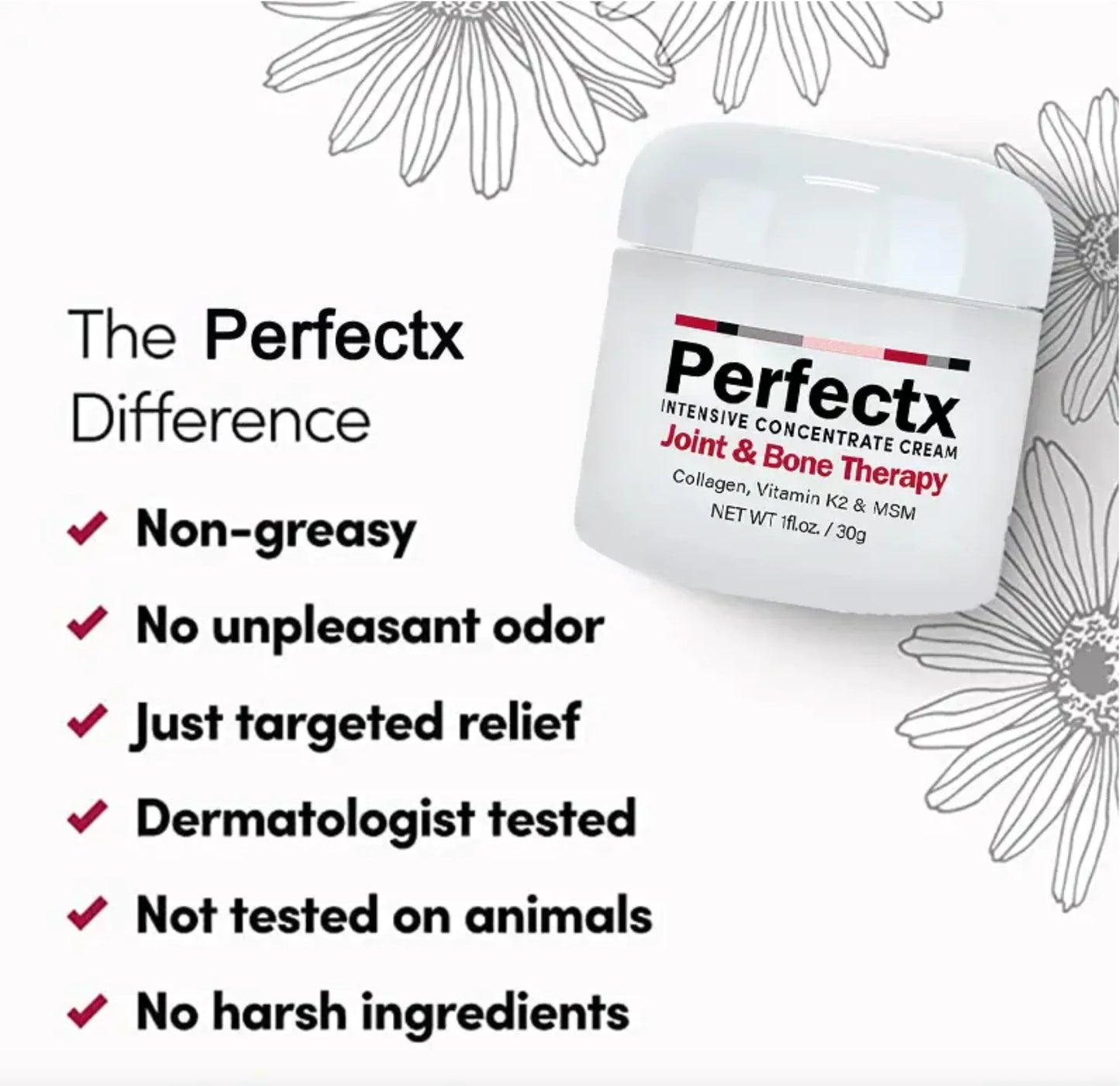 Perfectx Joint and Bone Treatment Cream (Buy 1 Get 1 Free)
