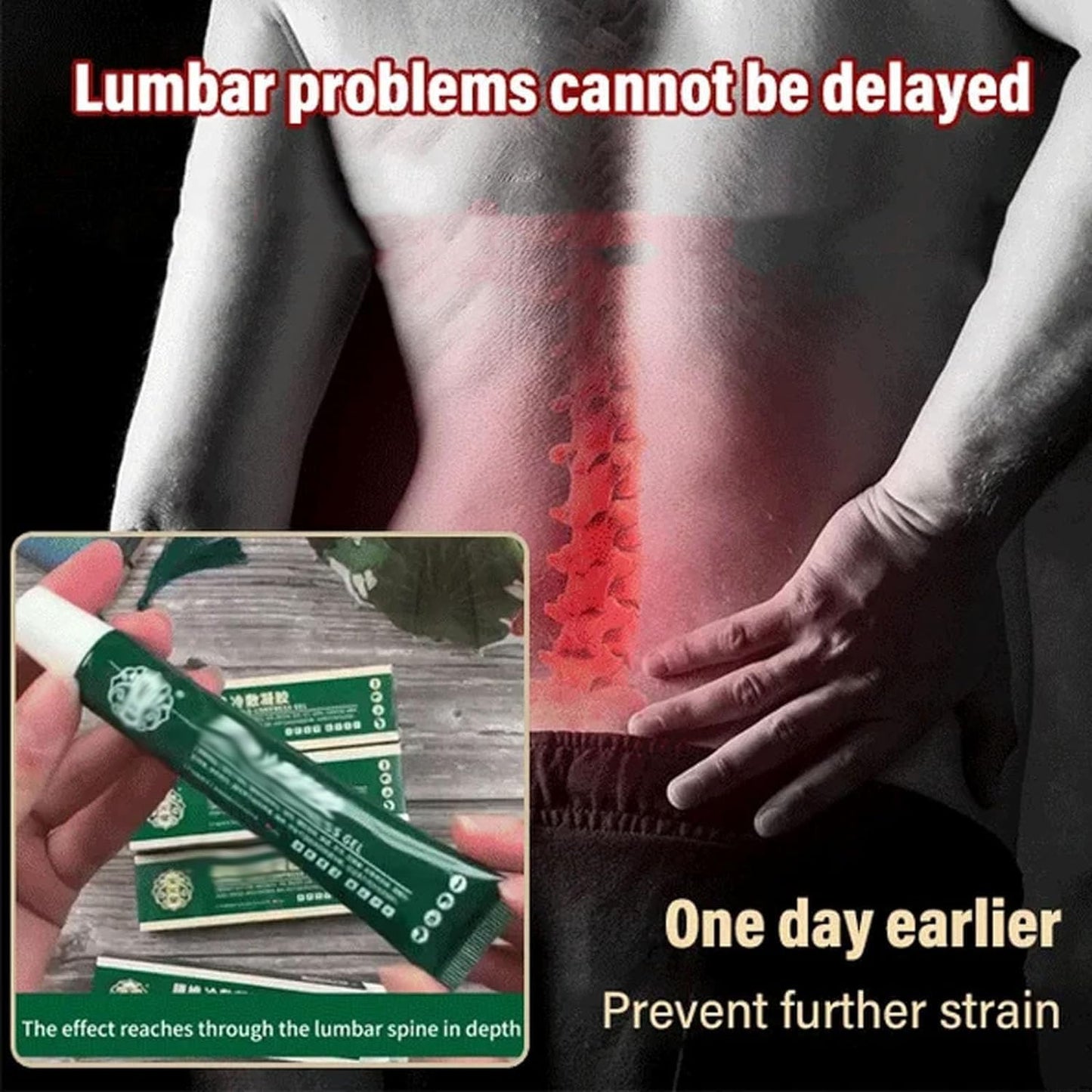 LUMBAR SPINE COLD COMPRESS GEL (PACK OF 2)