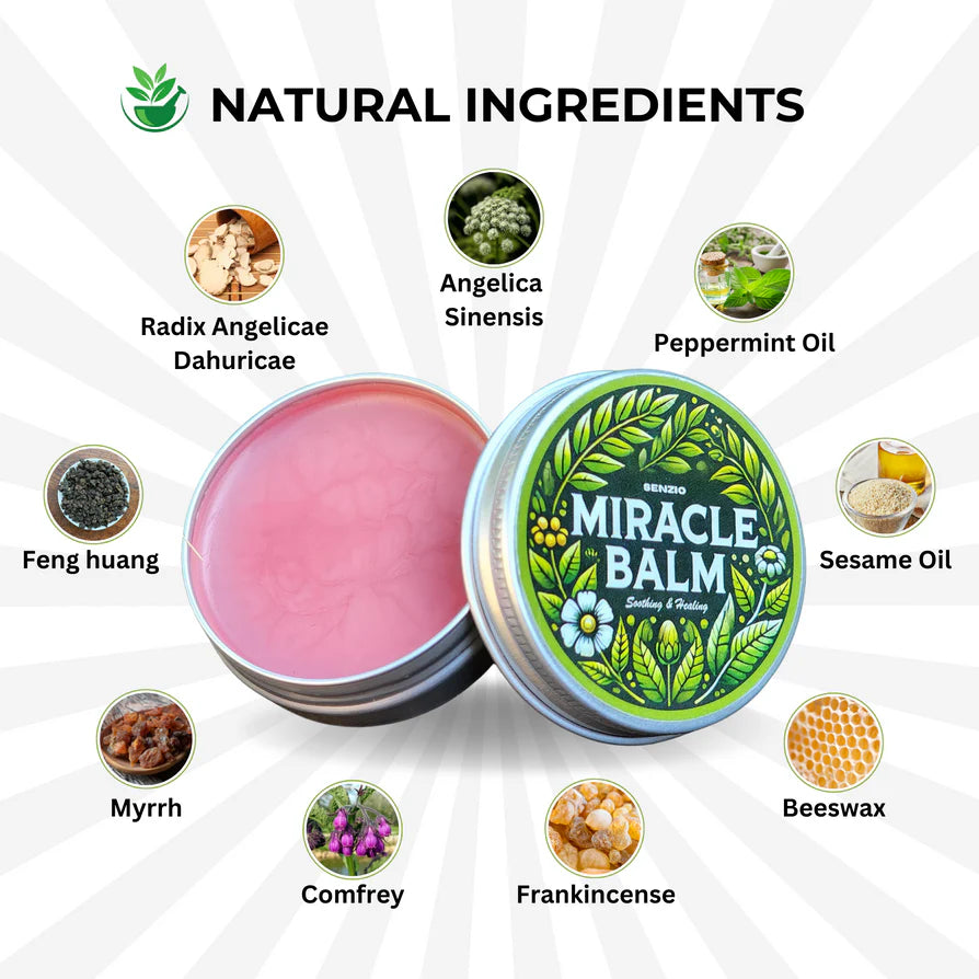 Herbal Miracle Balm – Fast Pain Relief Formula ( Buy 1 Get 1 Free )
