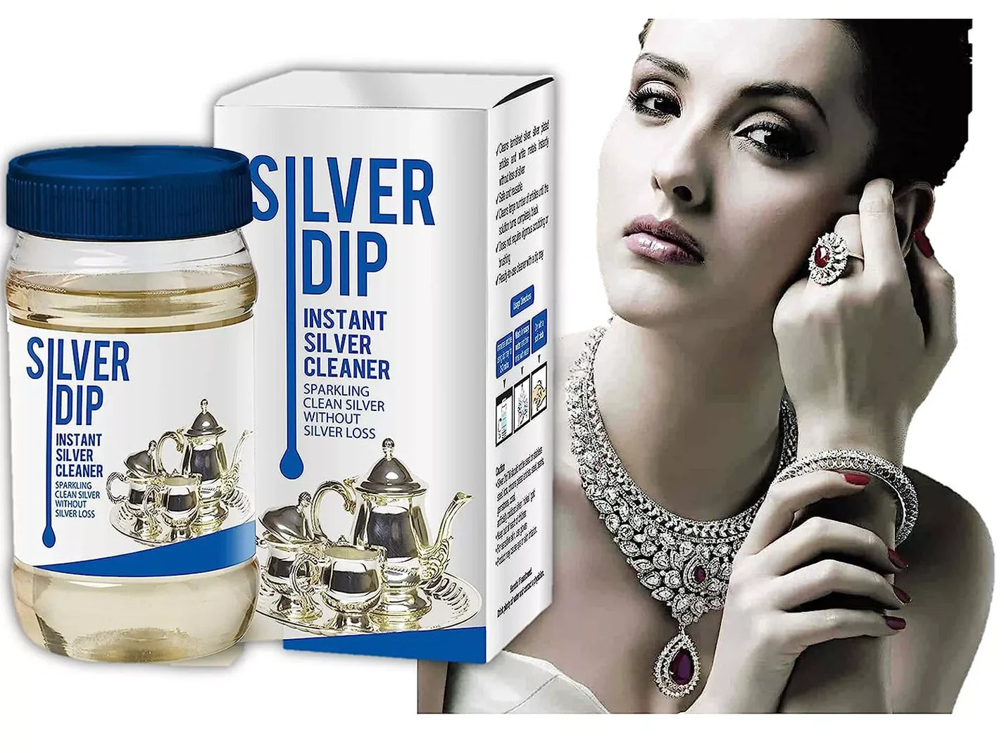 Silver Dip Instant Silver Cleaner (Pack of 2)