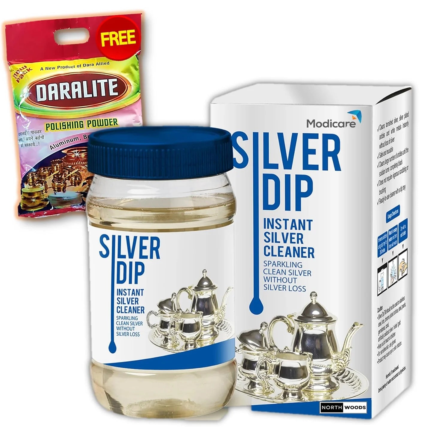 Silver Dip Instant Silver Cleaner (Pack of 2)